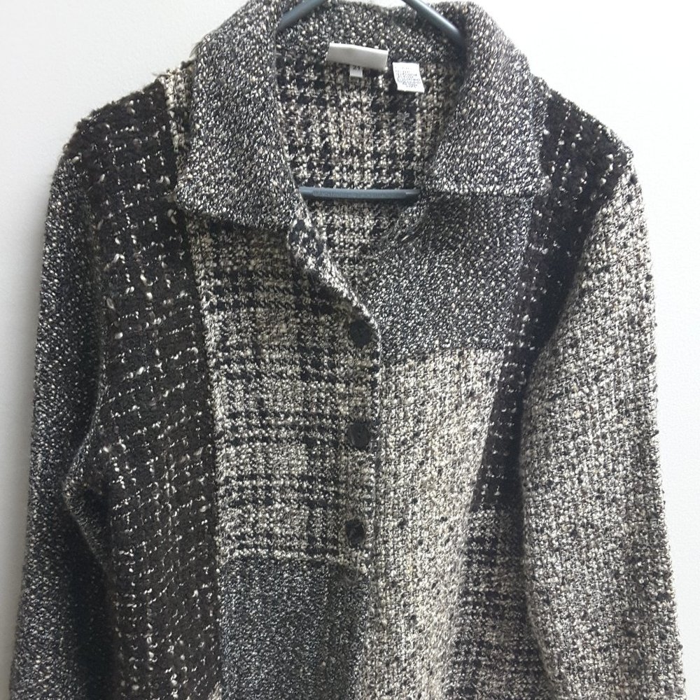 Chicos Sweater Sz 2 Multicolor